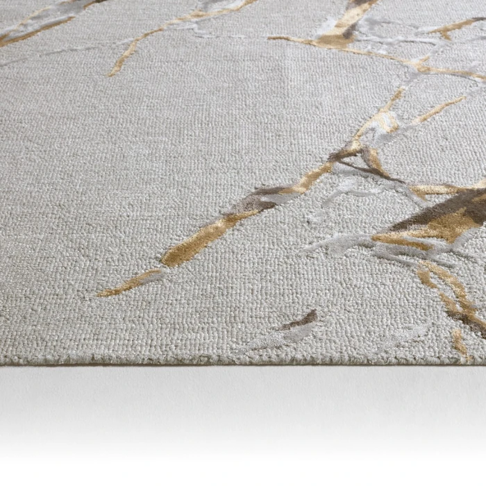 Jaipur Living Fragment Gray FRG03 6 ft. X 9 ft. Rectangle Rug