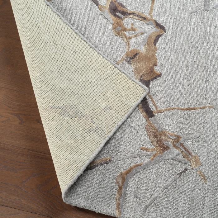Jaipur Living Fragment Gray FRG03 6 ft. X 9 ft. Rectangle Rug
