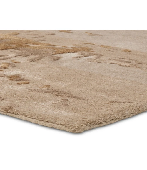 Jaipur Living Fragment Tan/Taupe FRG10 18 in. Swatch Square Rug