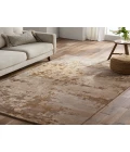 Jaipur Living Fragment Tan/Taupe FRG10 18 in. Swatch Square Rug