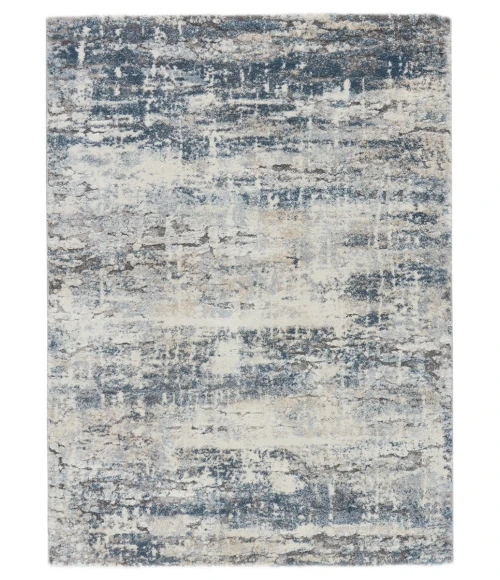 Vibe by Jaipur Living Benton Abstract Blue/ Gray Area Rug (12'X15')