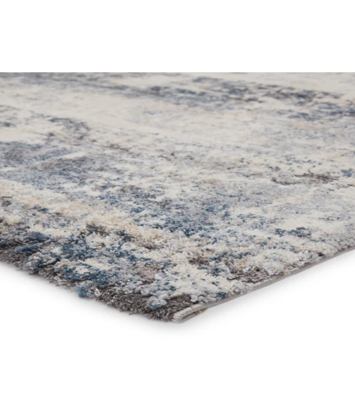 Vibe by Jaipur Living Benton Abstract Blue/ Gray Area Rug (12'X15')