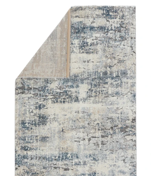 Vibe by Jaipur Living Benton Abstract Blue/ Gray Area Rug (12'X15')