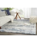 Vibe by Jaipur Living Benton Abstract Blue/ Gray Area Rug (12'X15')