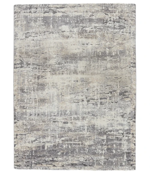 Vibe by Jaipur Living Benton Abstract Gray/ Ivory Area Rug (8'X10')