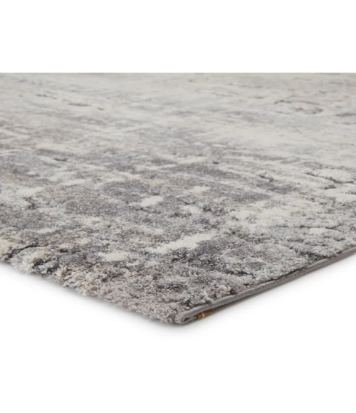 Vibe by Jaipur Living Benton Abstract Gray/ Ivory Area Rug (8'X10')