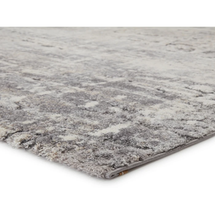 Vibe by Jaipur Living Benton Abstract Gray/ Ivory Runner Rug (3'X10')