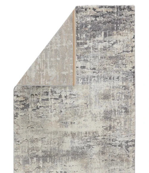 Vibe by Jaipur Living Benton Abstract Gray/ Ivory Area Rug (8'X10')