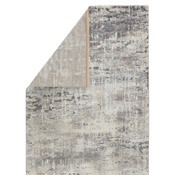 Vibe by Jaipur Living Benton Abstract Gray/ Ivory Runner Rug (3'X10')