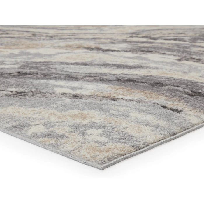 Vibe by Jaipur Living Gatlin Abstract Gray/ Cream Area Rug (8'X10')