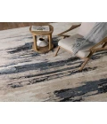 Vibe by Jaipur Living Yushan Abstract White/ Blue Area Rug 8'X10'