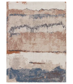 Vibe by Jaipur Living Ferris Sobia FRR09 Tan - Blue 3 ft. X 10 ft. Rectangle Rug