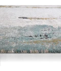 Label J Sobia FRR14 Abstract Green/Blue Runner (3'X10')