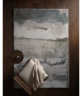 Label J Sobia FRR14 Abstract Green/Blue Runner (3'X10')