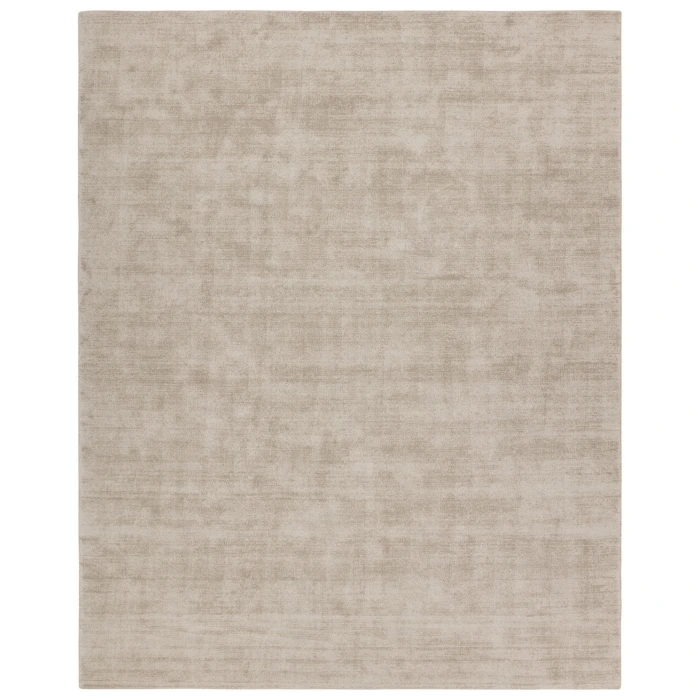 Jaipur Living Arcus Handmade Indoor/Outdoor Solid Taupe/ Cream Area Rug 6'X9'