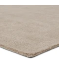 Jaipur Living Arcus Handmade Indoor/Outdoor Solid Taupe/ Cream Area Rug 10'X14'