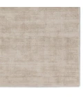 Jaipur Living Arcus Handmade Indoor/Outdoor Solid Taupe/ Cream Area Rug 10'X14'