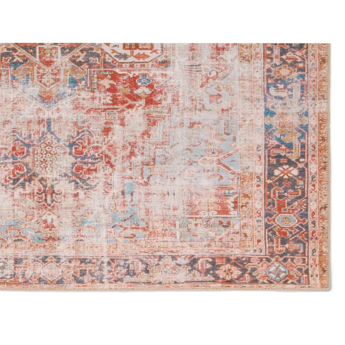 Vibe by Jaipur Living Matias Medallion Rust/Navy Area Rug 8'X10'