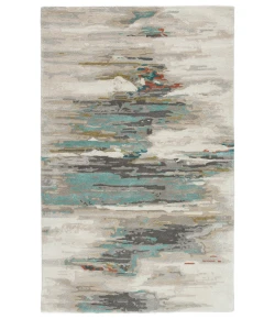 Jaipur Living Genesis Ryenn GES06 Gray/Blue 5 ft. X 8 ft. Rectangle Rug