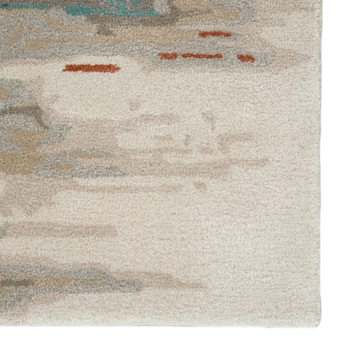 Jaipur Living Ryenn Handmade Abstract Gray/ Blue Area Rug (12'X15')