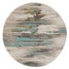 Jaipur Living Genesis Ryenn GES06 Gray - Blue 6 ft. Rnd Round Rug
