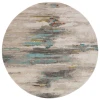 Jaipur Living Genesis Ryenn GES06 Gray - Blue 8 ft. Rnd Round Rug
