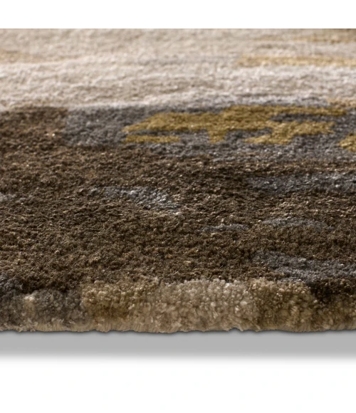 Jaipur Living Ryenn Handmade Abstract Cream/ Gold Area Rug 6'X9'