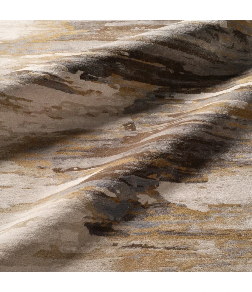 Jaipur Living Ryenn Handmade Abstract Cream/ Gold Area Rug 6'X9'