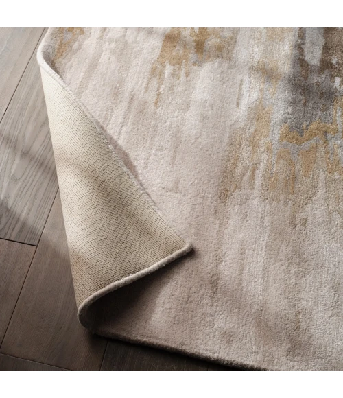 Jaipur Living Ryenn Handmade Abstract Cream/ Gold Area Rug 6'X9'