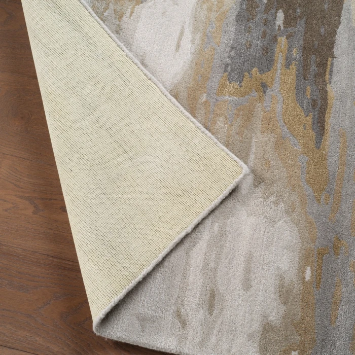 Jaipur Living Ryenn Handmade Abstract Cream/ Gold Area Rug 6'X9'