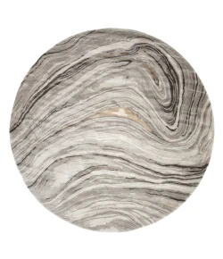 Jaipur Living Genesis Gray Ges11 6 Ft. Round Rug