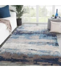 Jaipur Living Benna Handmade Abstract Blue/ Gray Area Rug (5'X8')