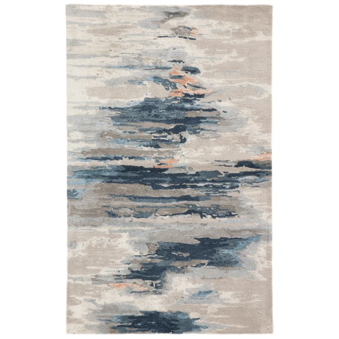 Jaipur Living Ryenn Handmade Abstract Blue/ Pink Area Rug (10'X14')