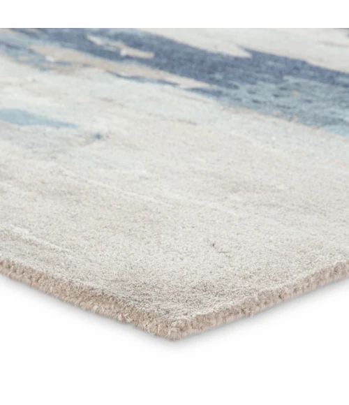 Jaipur Living Ryenn Handmade Abstract Blue/ Pink Area Rug (6'X9')