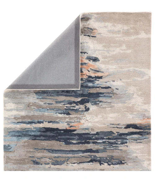 Jaipur Living Ryenn Handmade Abstract Blue/ Pink Area Rug (6'X9')