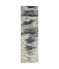 Jaipur Living Ryenn Handmade Abstract Blue/ Pink Runner Rug (3'X10')