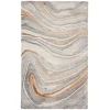 Jaipur Living Genesis Atha GES21 Copper/Gray 5 ft. X 8 ft. Rectangle Rug