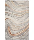 Jaipur Living Atha Handmade Abstract Copper/ Gray Area Rug (12'X15')