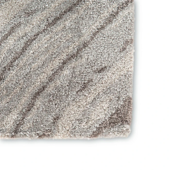 Jaipur Living Atha Handmade Abstract Copper/ Gray Area Rug (2'X3')