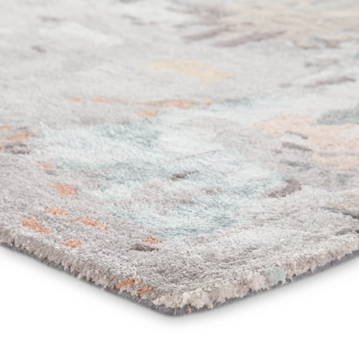 Jaipur Living Luella Handmade Abstract Gray/ Blush Area Rug (5'X8')