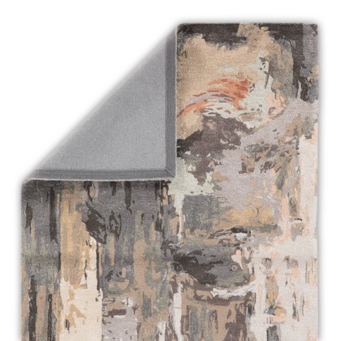 Jaipur Living Luella Handmade Abstract Gray/ Blush Area Rug (5'X8')