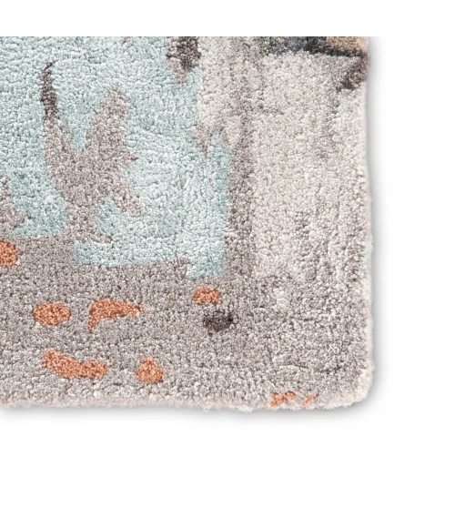 Jaipur Living Luella Handmade Abstract Gray/ Blush Area Rug (5'X8')