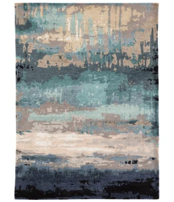 Jaipur Living Genesis Benna GES27 Blue/Gray 5 ft. X 8 ft. Rectangle Rug