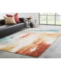 Jaipur Living Swisher Handmade Abstract Blue/ Red Area Rug (2'X3')