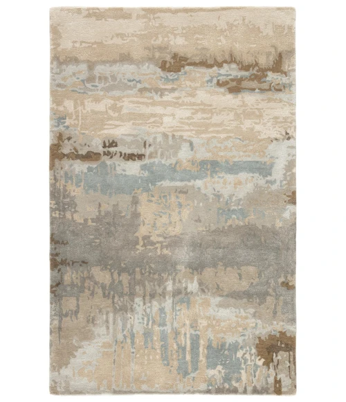 Jaipur Living Benna Handmade Abstract Brown/ Gray Area Rug (2'X3')