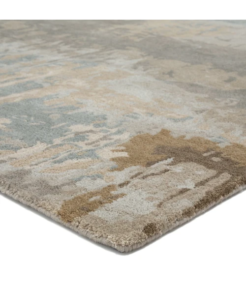 Jaipur Living Benna Handmade Abstract Brown/ Gray Area Rug (2'X3')