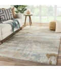 Jaipur Living Benna Handmade Abstract Brown/ Gray Area Rug (2'X3')