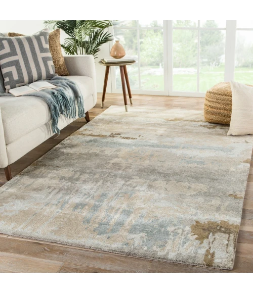Jaipur Living Benna Handmade Abstract Brown/ Gray Area Rug (2'X3')