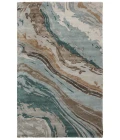 Jaipur Living Conley Handmade Abstract Teal/ Light Gray Area Rug (2'X3')