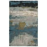 Jaipur Living Genesis Benna GES41 Black/Green 5 ft. X 8 ft. Rectangle Rug